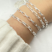 Z86SS. 925 Sterling Silver Smooth Box Chain